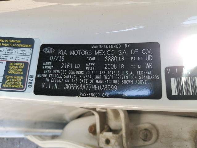 2017 KIA FORTE LX - 3KPFK4A77HE028999