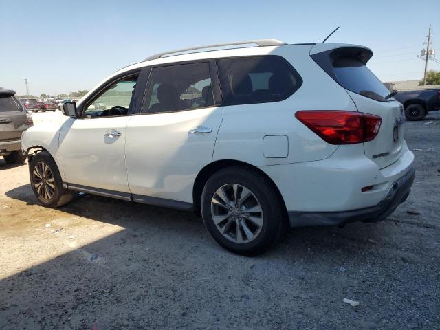 NISSAN PATHFINDER 2017 white  gas 5N1DR2MN3HC652660 photo #3