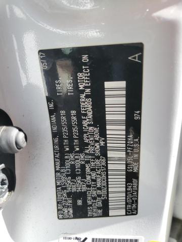2017 TOYOTA SIENNA XLE - 5TDDZ3DC0HS173667