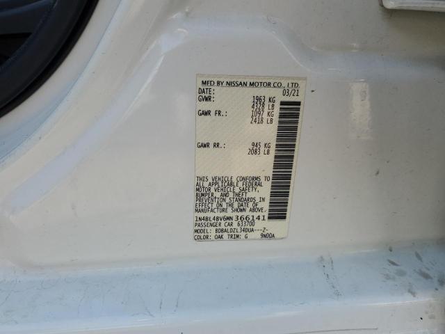 2021 NISSAN ALTIMA S - 1N4BL4BV6MN366141