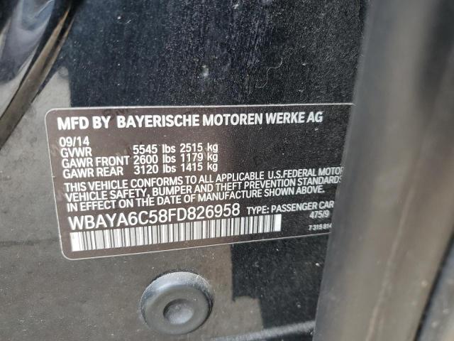 2015 BMW 740 I - WBAYA6C58FD826958