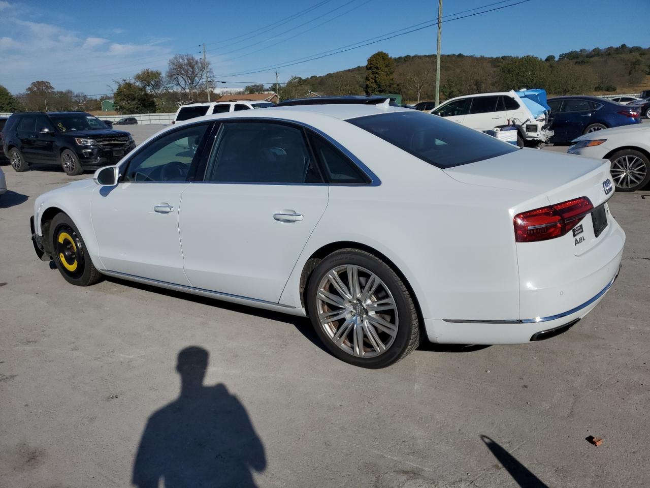 Lot #3033276813 2015 AUDI A8 L QUATT