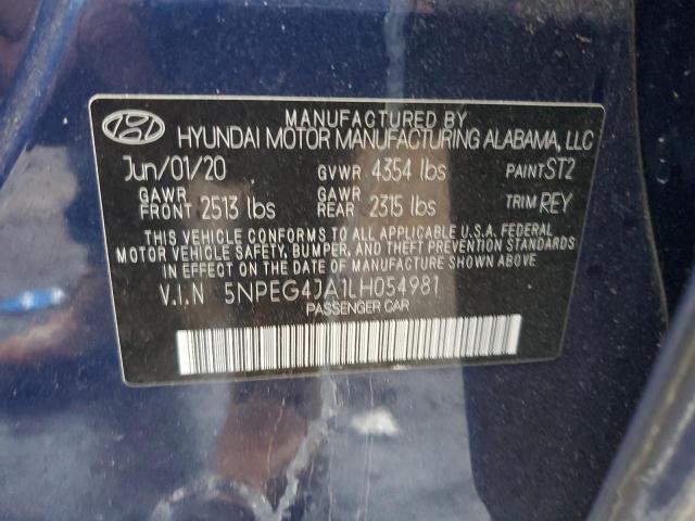 2020 HYUNDAI SONATA SE - 5NPEG4JA1LH054981