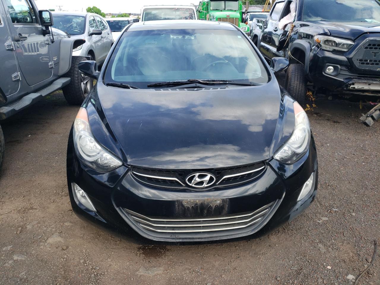 Lot #2976799757 2013 HYUNDAI ELANTRA GL