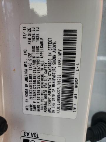 2015 HONDA CR-V LX - 5J6RM4H32FL106758