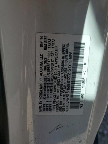 VIN 5FNRL5H60EB127215 2014 Honda Odyssey, Exl no.14