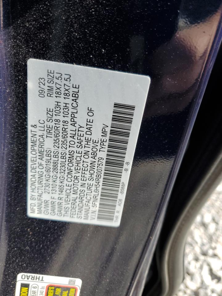 Lot #2991911145 2024 HONDA ODYSSEY EX