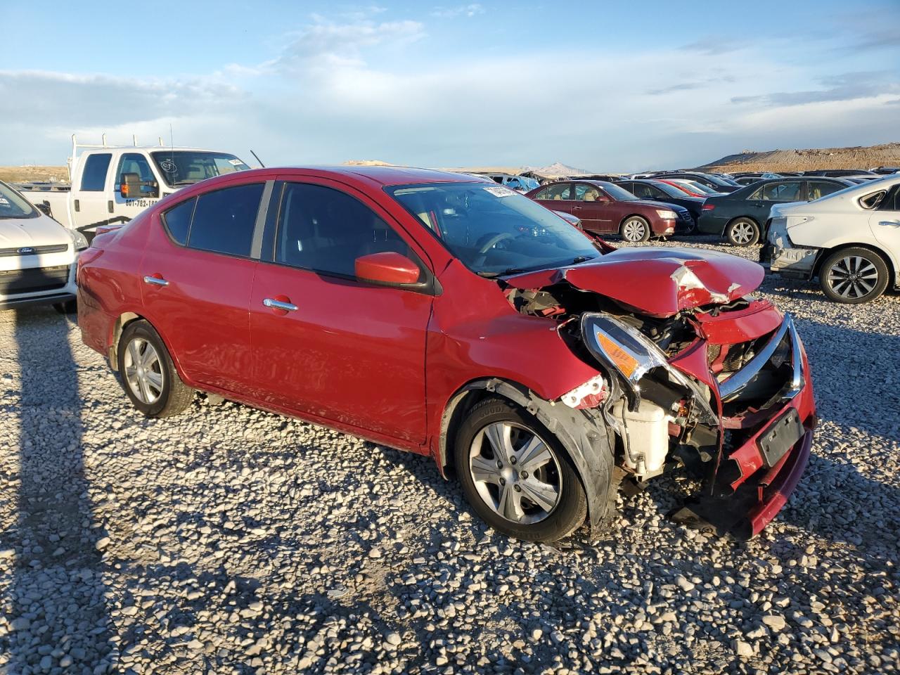 Lot #2972648949 2015 NISSAN VERSA S