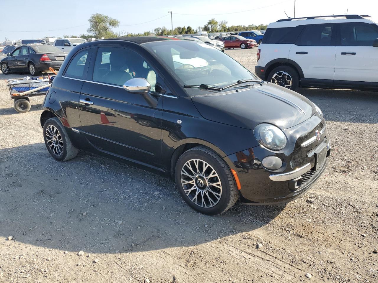 Lot #2972634027 2013 FIAT 500 LOUNGE