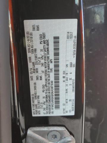 VIN 1FMCU0GX2GUC87330 2016 Ford Escape, SE no.13