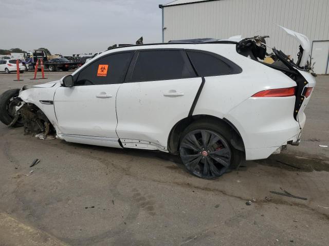 JAGUAR F-PACE S 2018 white  gas SADCM2FV1JA280009 photo #3