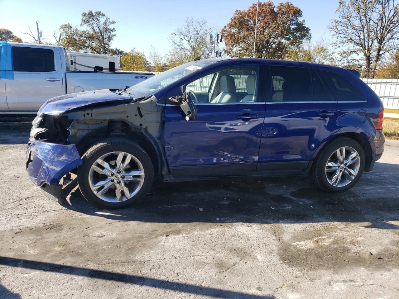 Lot #2955311516 2013 FORD EDGE LIMIT