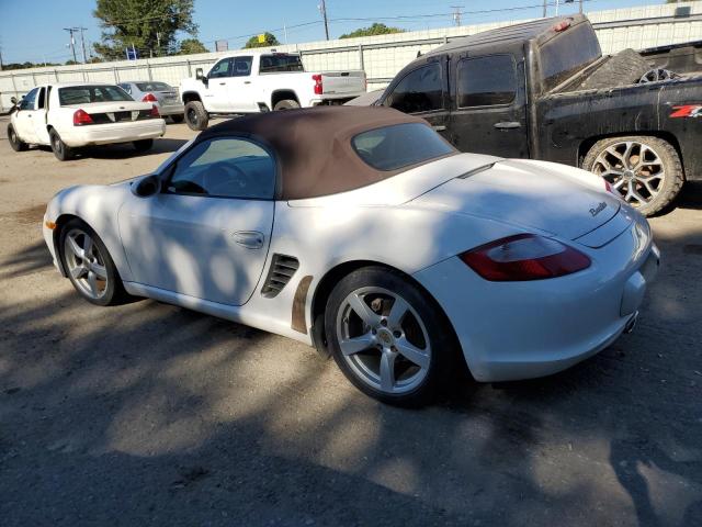 PORSCHE BOXSTER 2008 white  gas WP0CA29828U712528 photo #3