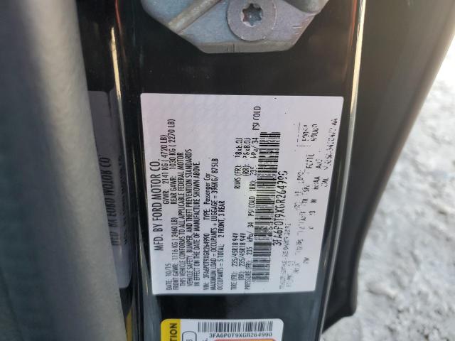 2016 FORD FUSION SE - 3FA6P0T9XGR264990