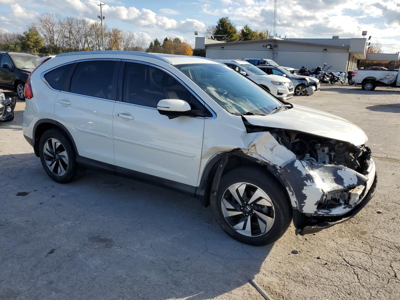 Lot #2972393510 2016 HONDA CR-V TOURI