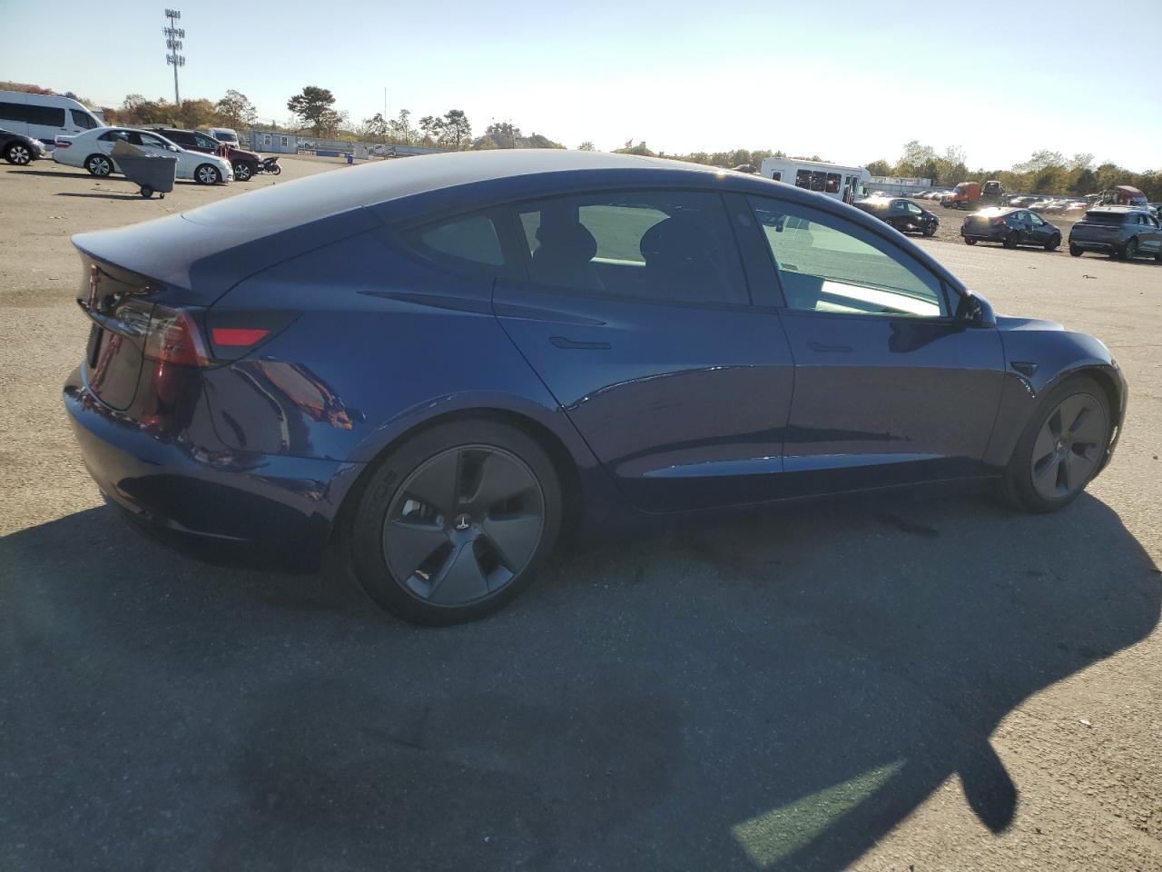 Lot #2988350797 2022 TESLA MODEL 3