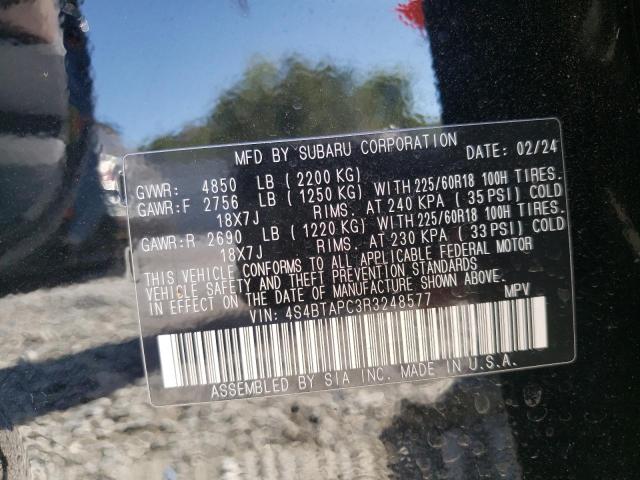2024 SUBARU OUTBACK TO - 4S4BTAPC3R3248577