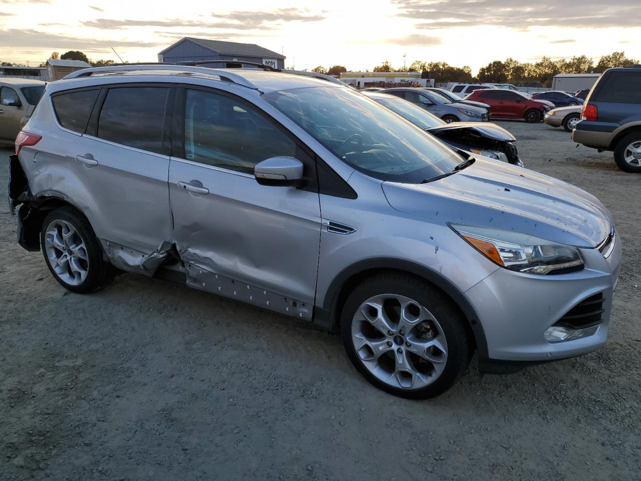 Lot #2969790380 2014 FORD ESCAPE TIT