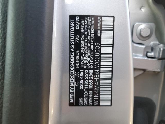 2020 MERCEDES-BENZ GLB 250 4M - W1N4M4HB6LW028009