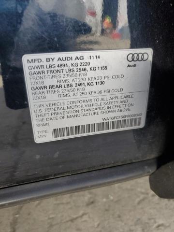 2015 AUDI Q3 PRESTIG - WA1GFCFS0FR006340