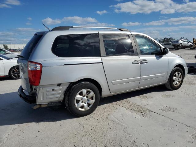 KIA SEDONA EX 2009 silver  gas KNDMB233696315862 photo #4