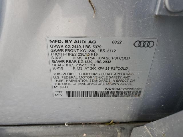 2023 AUDI Q5 PREMIUM - WA1BBAFY5P2015687