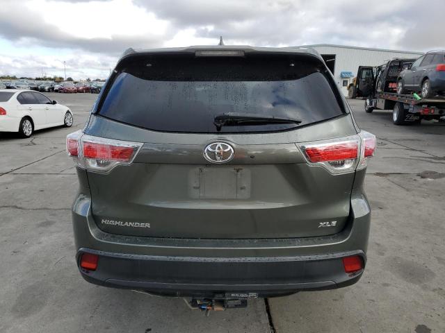 VIN 5TDKKRFH6ES020164 2014 Toyota Highlander, Xle no.6