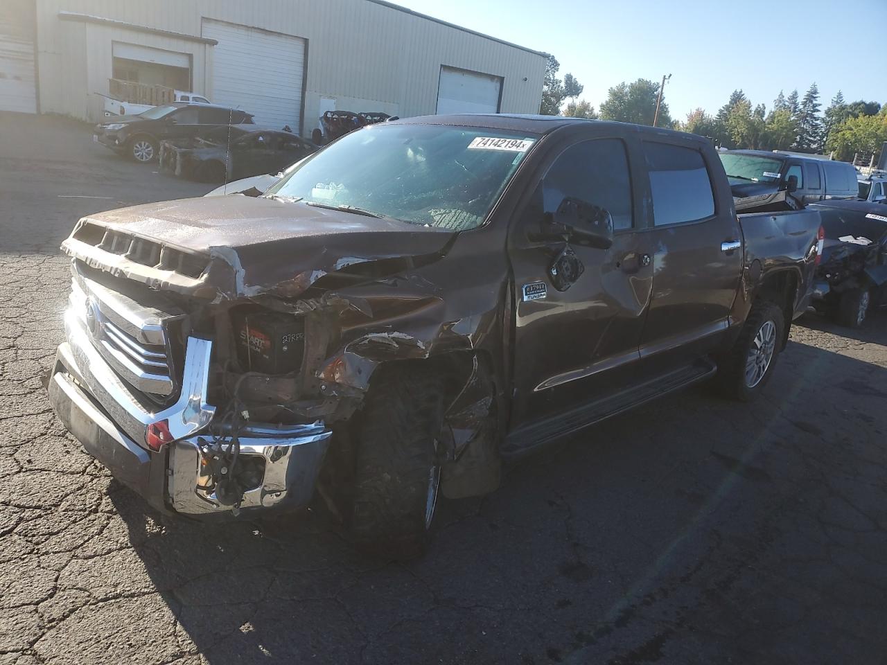 Lot #2989443613 2017 TOYOTA TUNDRA CRE