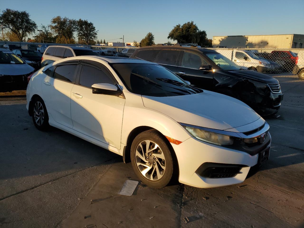 Lot #3033000997 2016 HONDA CIVIC EX