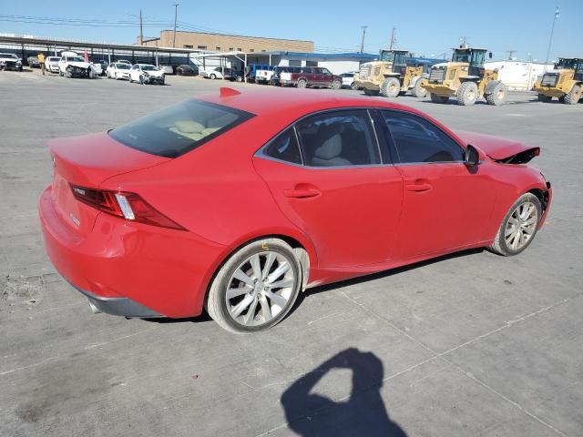 LEXUS IS 200T 2016 red  gas JTHBA1D20G5014953 photo #4