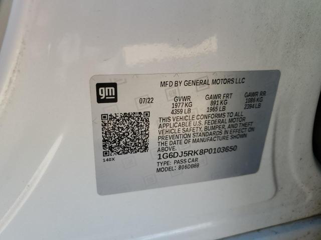 2023 CADILLAC CT4 LUXURY - 1G6DJ5RK8P0103650