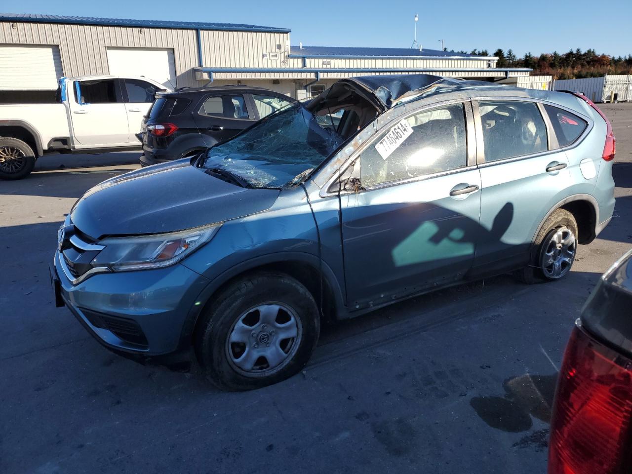 Lot #2986873873 2015 HONDA CR-V LX