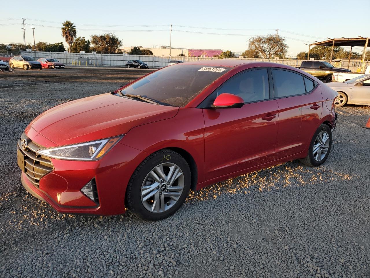 Lot #2974746108 2020 HYUNDAI ELANTRA SE