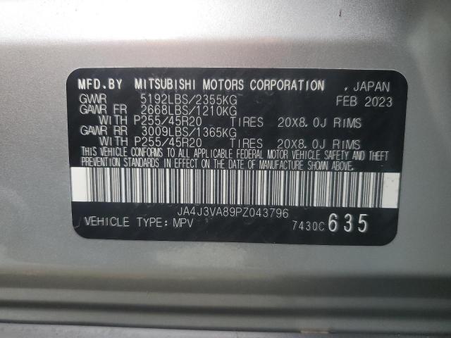 VIN JA4J3VA89PZ043796 2023 Mitsubishi Outlander, Sel no.14