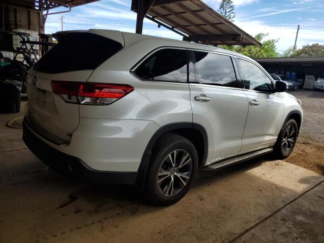 TOYOTA HIGHLANDER 2017 white  gas 5TDZZRFH4HS228607 photo #4