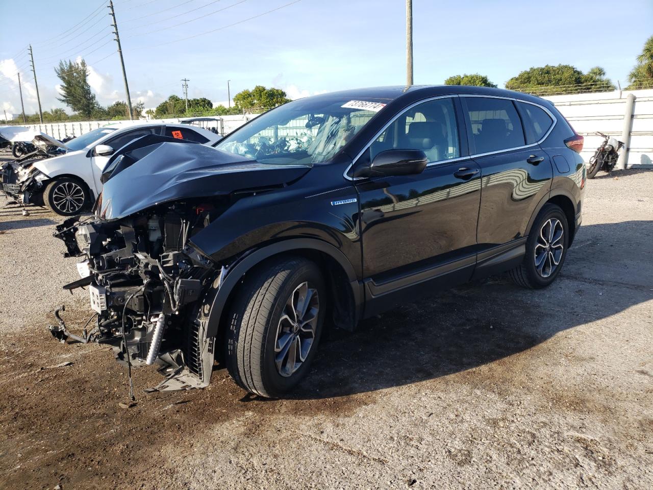 Lot #2989222718 2021 HONDA CR-V EXL