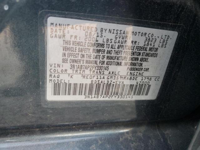 2015 NISSAN SENTRA S - 3N1AB7AP2FY330145