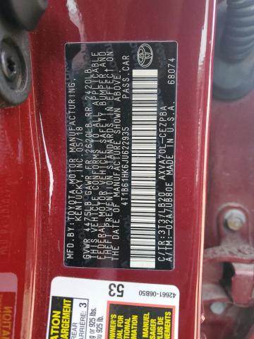 2018 TOYOTA CAMRY XSE - 4T1B61HK6JU622935