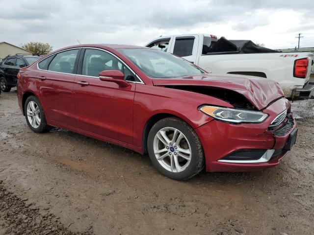 VIN 3FA6P0HD4JR237742 2018 Ford Fusion, SE no.4