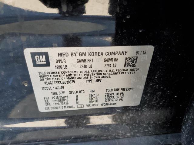 2018 BUICK ENCORE PRE - KL4CJASB3JB639679