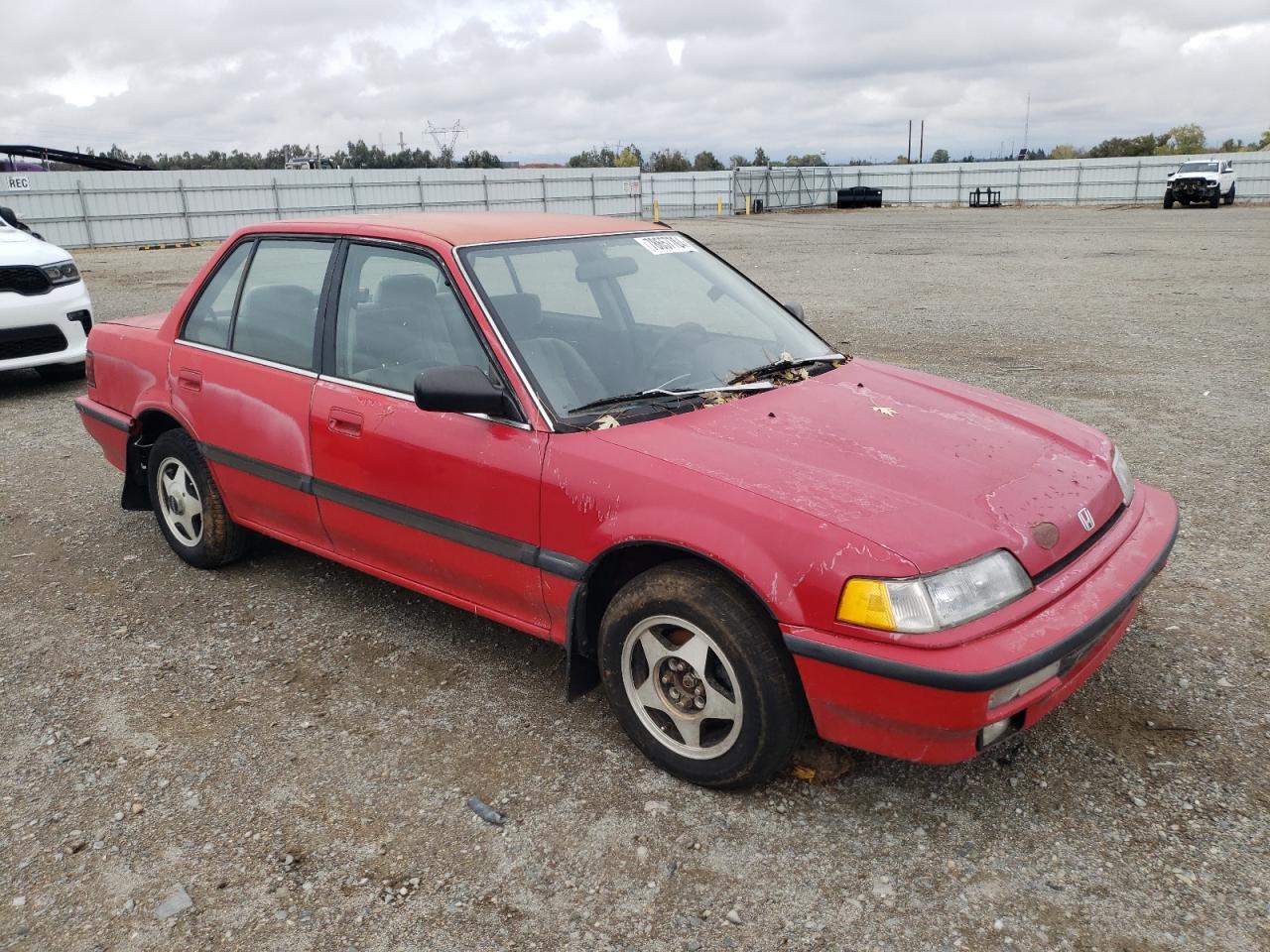 Lot #3026094162 1990 HONDA CIVIC LX