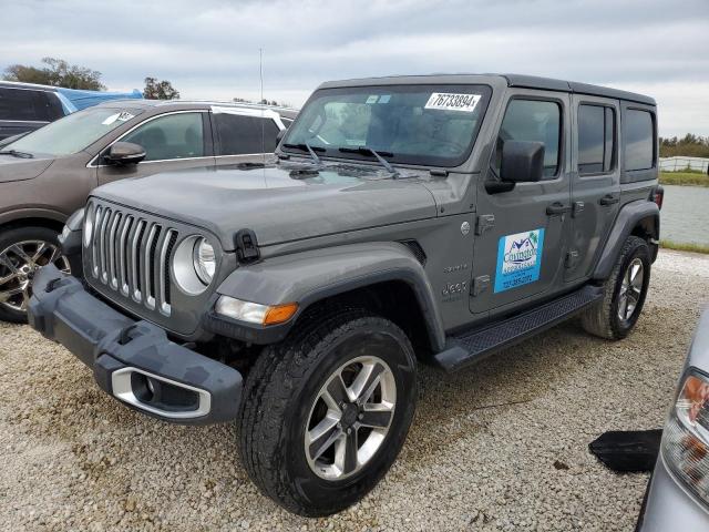 JEEP WRANGLER U 2020 gray  gas 1C4HJXEN9LW147870 photo #1