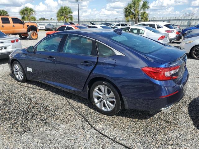 HONDA ACCORD LX 2020 blue  gas 1HGCV1F10LA085183 photo #3