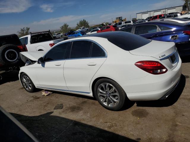 MERCEDES-BENZ C 300 2017 white  gas 55SWF4JB8HU184096 photo #3