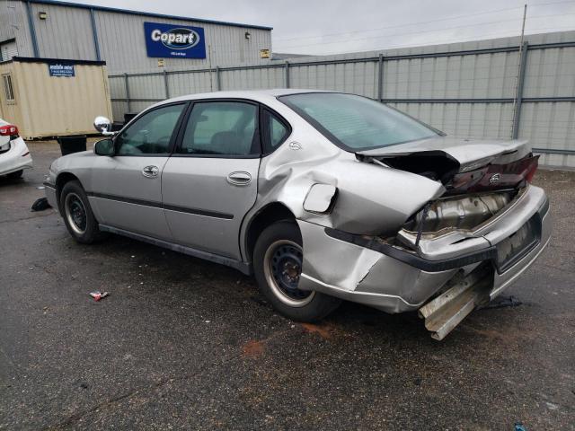 CHEVROLET IMPALA 2005 silver sedan 4d gas 2G1WF55K459252582 photo #3