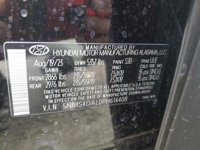 VIN 5NMS4DAL0PH614408 2023 HYUNDAI SANTA FE no.13