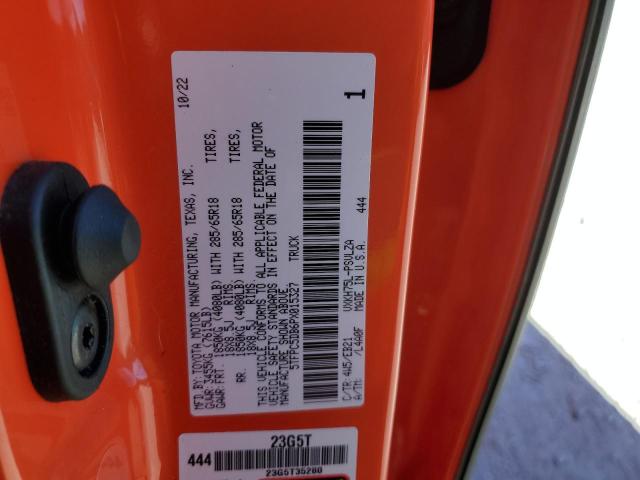 2023 TOYOTA TUNDRA CRE - 5TFPC5DB6PX015327