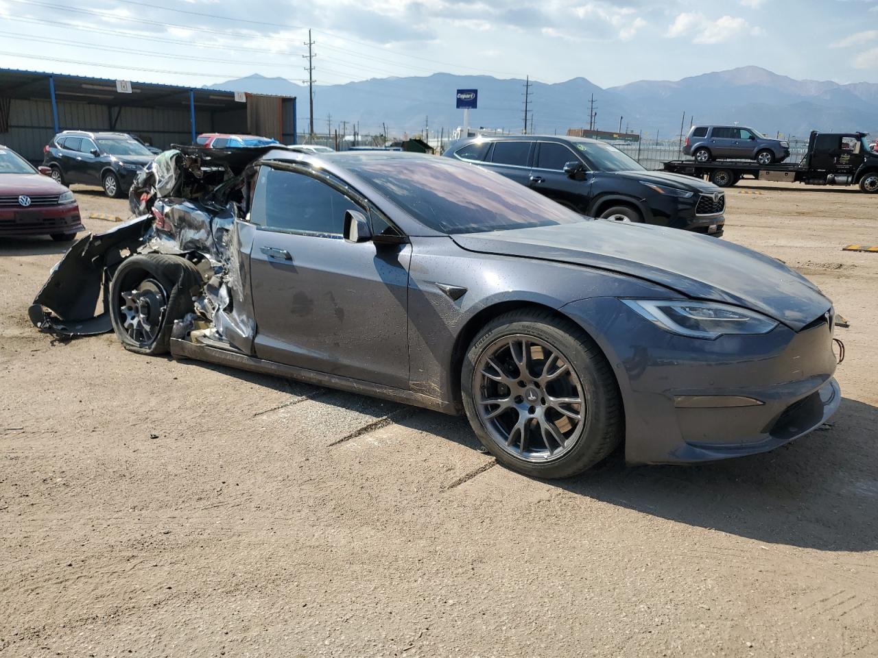 Lot #2955522585 2021 TESLA MODEL S