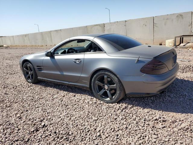 MERCEDES-BENZ SL 500 2006 charcoal roadster gas WDBSK75F16F113419 photo #3