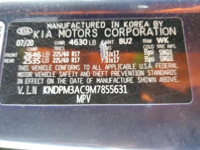 2021 KIA SPORTAGE L - KNDPM3AC9M7855631